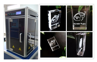 الصين 532nm الليزر الأخضر 3D الزجاج الكريستال النقش بالليزر آلة هدايا كريستال المزود