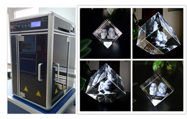 الصين زجاج / أكريليك / كريستال 3D ليزر نحت آلة، فعالة من حيث التكلفة 3D ليزر نقش النظام المزود