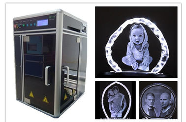 الصين واحدة مرحلة 3D ليزر زجاجيّ نقش آلة تجاريّ تسوق / صورة كشك إستعمال المزود
