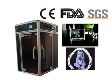 آلة النقش بالليزر الاكريليك سيرفو ، 532nm صور كريستال آلة الليزر 3D المزود